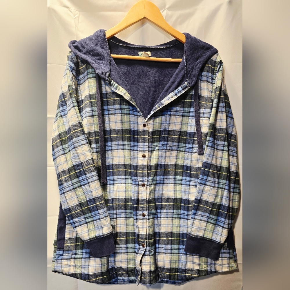 Women's L.L. Hooded Flannel Jacket
